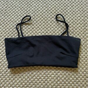 Cotton On crop top black